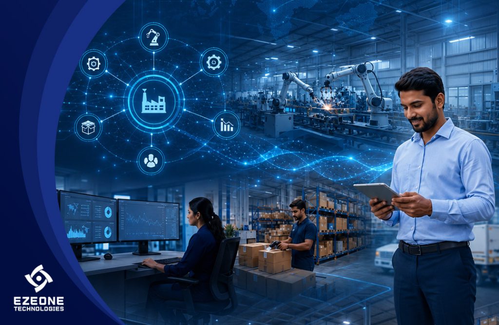 EzeOne Business Automation Suite for MSME Industries: A Practical, Modular Path to Connected Manufacturing